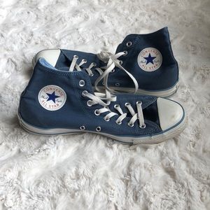 Men’s Blue High Top Converse